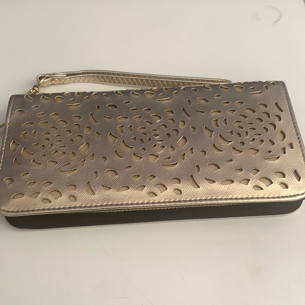Wallet gold new no tag